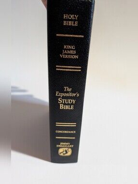 KJV The Expositor's Study Bible Red Letter Jimmy Swaggart Holy Bible Concordance